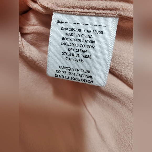 Joie Lace Trim Peplum Blouse/Emelda - Picture 7 of 9